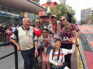 outlook video sf pride 2019 group photo