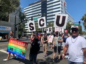 scu sv pride parade group